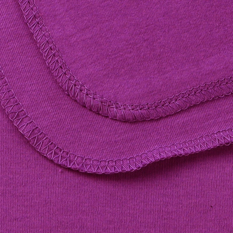 PESAAT Cotton Baby Swaddle Hat Set Newborn Infant Hats Receiving Blankets for Baby Boys Girls (0-6 Months, Deep Purple) - Image 3